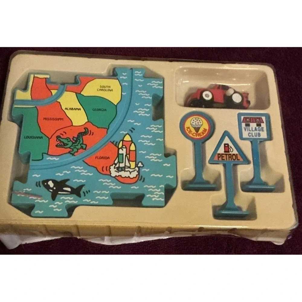 Plas-Toy vtg puzzle